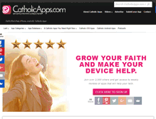 Tablet Screenshot of catholicapps.com